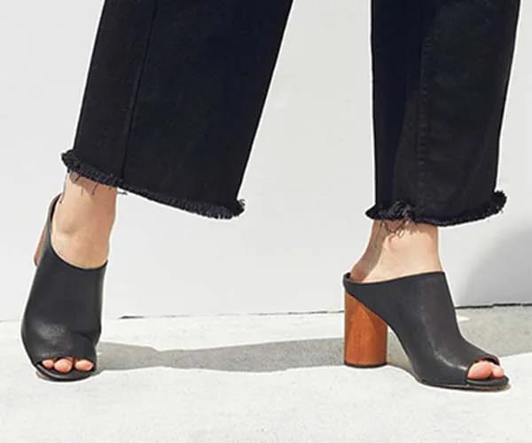 urban outfitters mules work heels