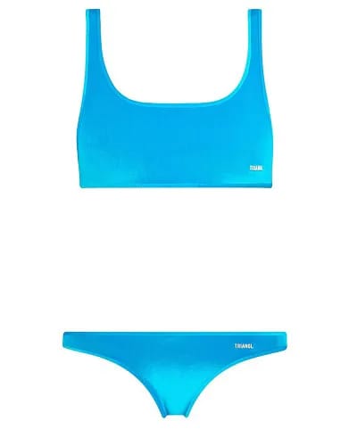 blue velvet bikini