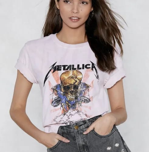 metallica tee