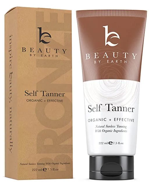 best self tanner beauty by earth sunless tanning