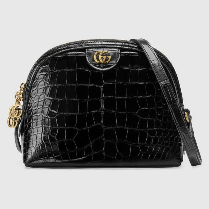gucci ophidia crocodile small shoulder bag