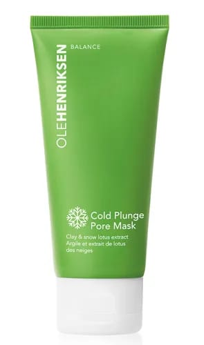 Cold plunge pore mask for tightening and refreshing skin.