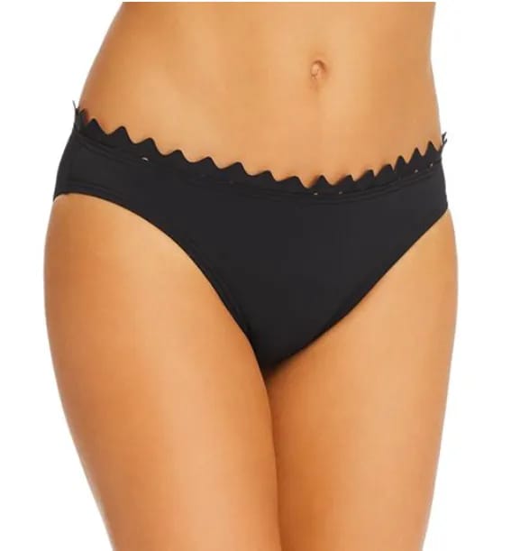 Vince Camuto scallop triangle bikini top with matching bottom.