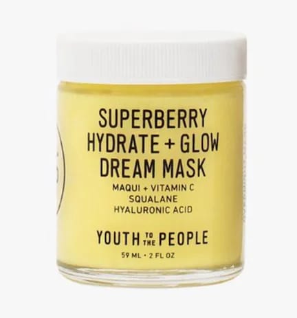 youth to the people superberry hydrate + glow dream mask