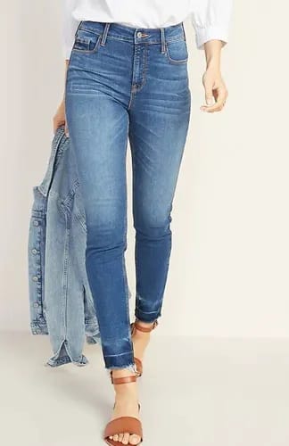 "High Rise Rockstar Built-In Sculpt Jeans for Women available at Old Navy"