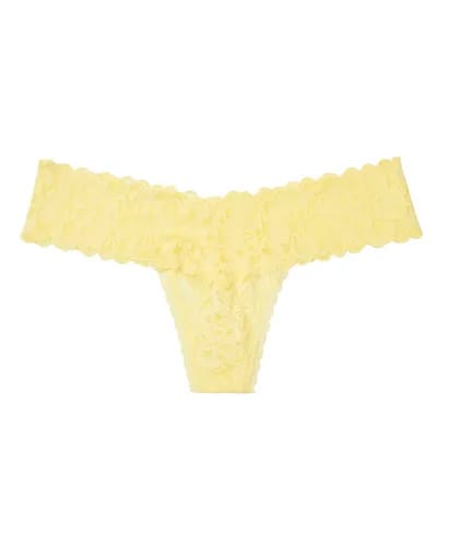 Shine dot thong panty with playful polka dot design