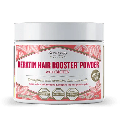 Keratin Hair Booster Powder With Biotin