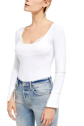 Lace Layering Top