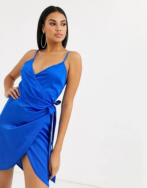satin dress