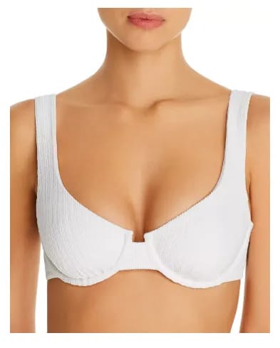 white bikini