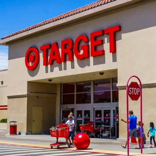 Target storefront