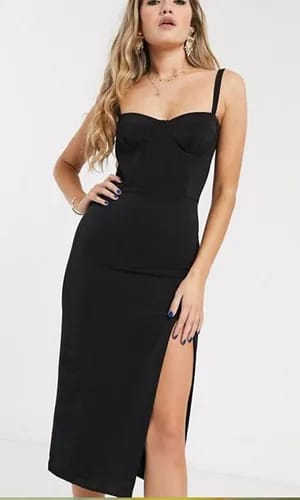 Ariella Bustier Midi Dress