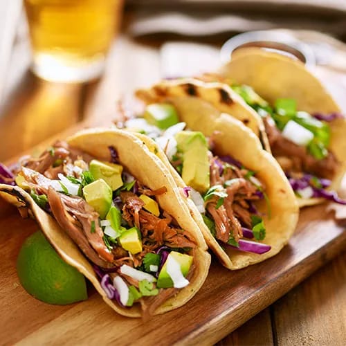 Pork tacos