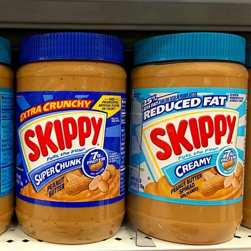 peanut butter jars