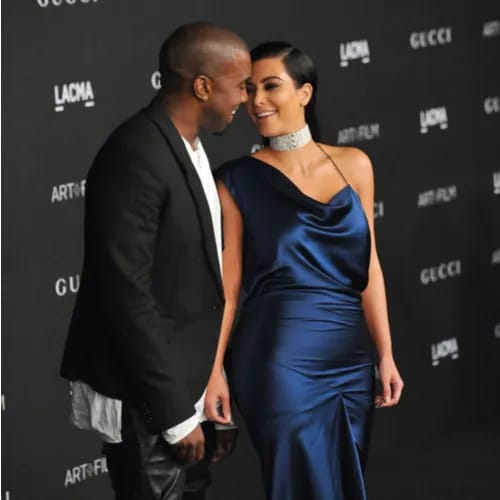 Kim Kardashian and Kanye West