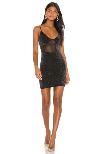 Sheer Mini Dress