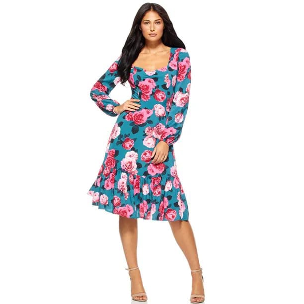 sofia vergara affordable flattering walmart dress