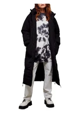 sold out topshop hooded puffer coat nordstrom