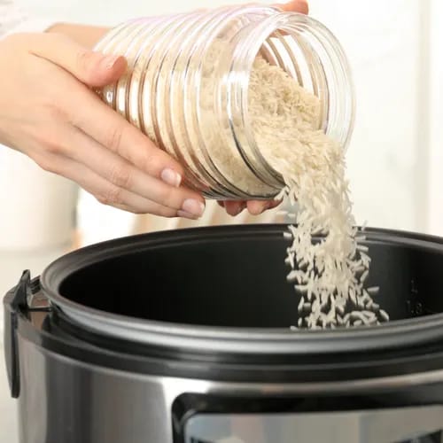 rice in crockpot