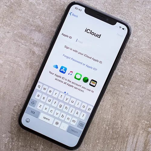 icloud setting