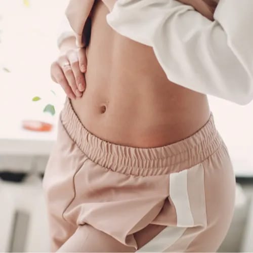 flat stomach