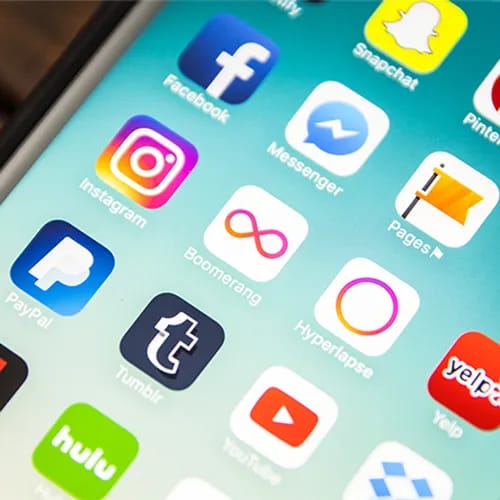 delete social media app