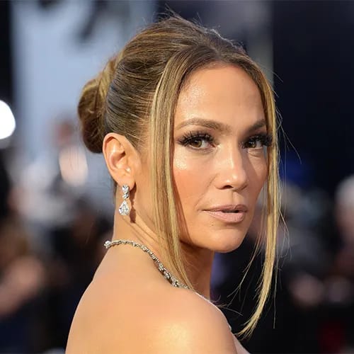 Jennifer Lopez stunning in a glamorous outfit.