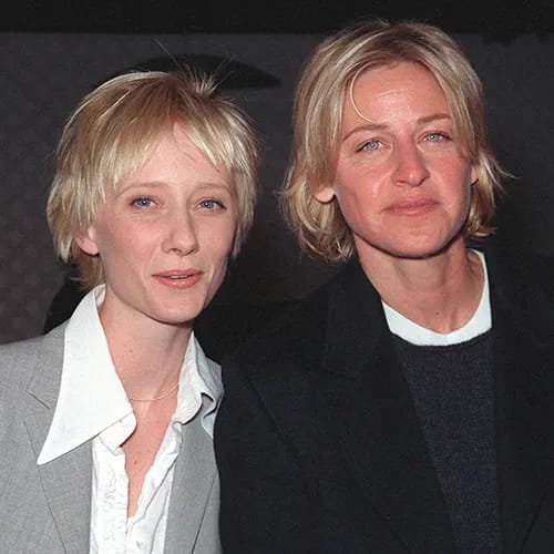 Ellen DeGeneres and Anne Heche
