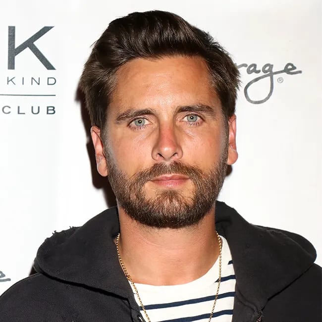 Scott Disick with Kourtney Kardashian