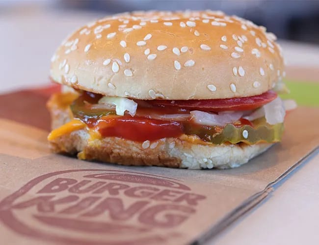 burger king burger