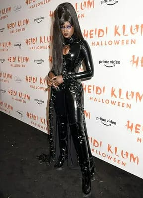 Duckie Thot Latex Goddess Halloween costume