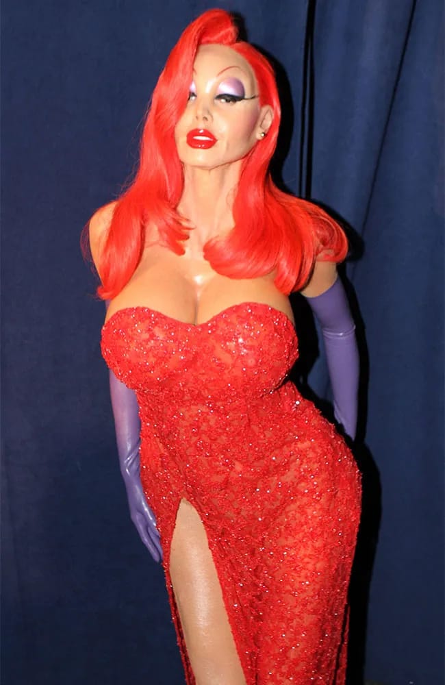 Heidi Klum Jessica Rabbit Halloween costume