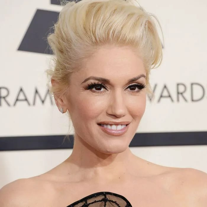 "Gwen Stefani in a stylish outfit"
