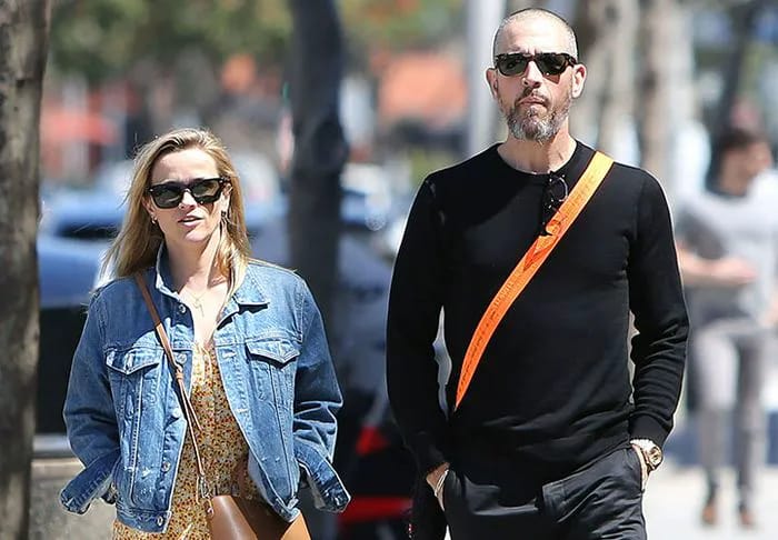 Reese Witherspoon Jim Toth lunch in Los Angeles