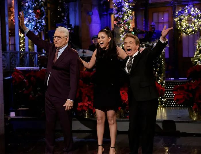 Steve Martin Martin Short Selena Gomez SNL December 2022