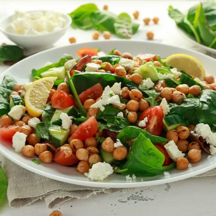 Vegan meal.
