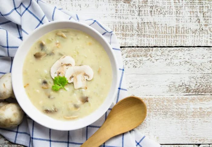 Cream mushroom soup.