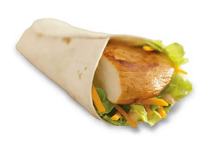 wendy's grilled chicken wrap