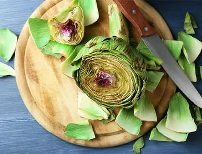 Chopped artichoke
