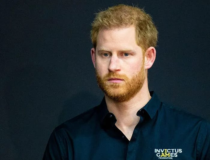 Prince Harry wearing an Invictus Games t-shirt