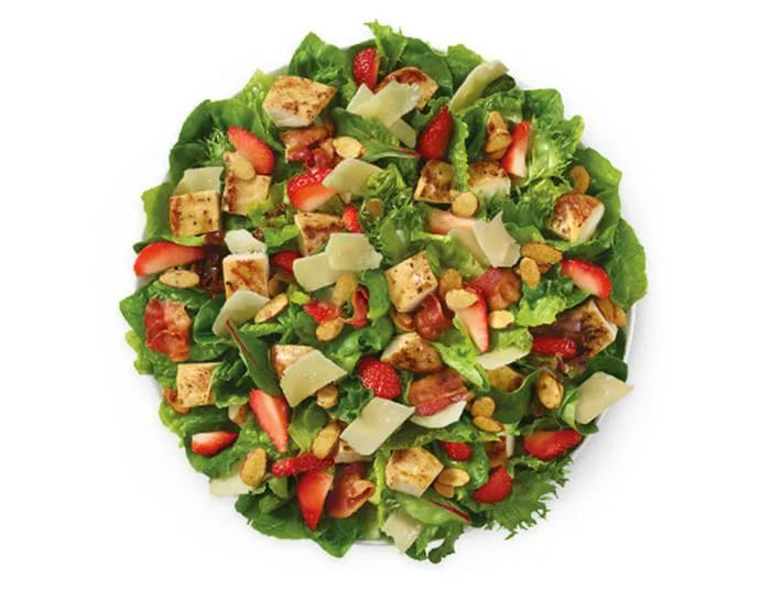 Wendy's Strawberry Summer Salad prepared
