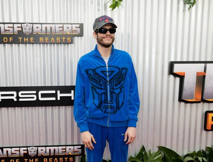 Pete Davidson at the NY premiere of 'Transformers' 2023