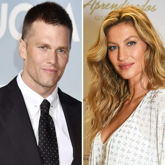 Tom Brady and Gisele Bundchen at a public event.
