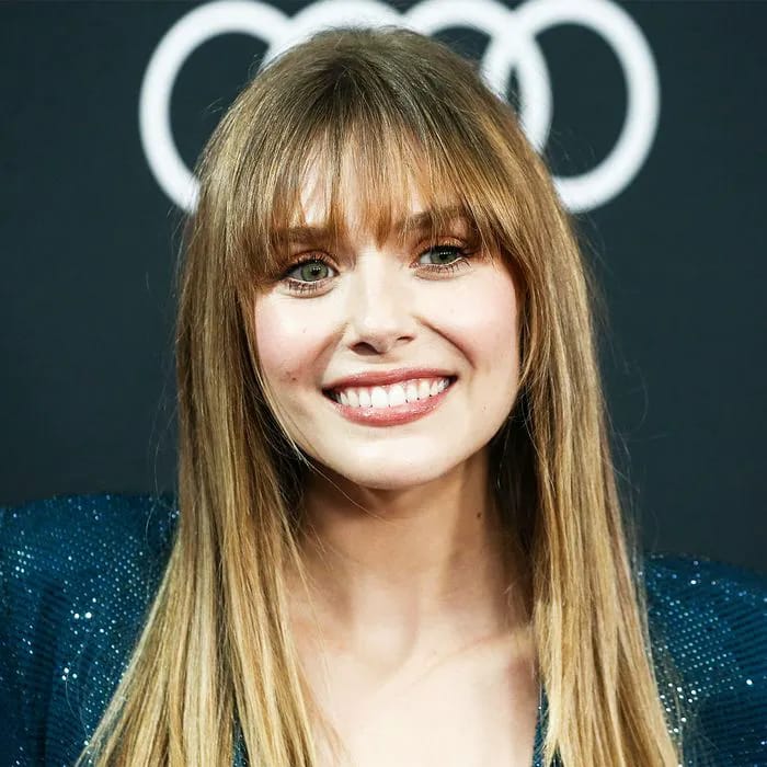 elizabeth olsen birkin long bangs wipsy fringe