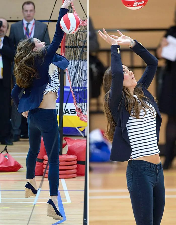 Kate Middleton SportsAid athlete workshop October 2013