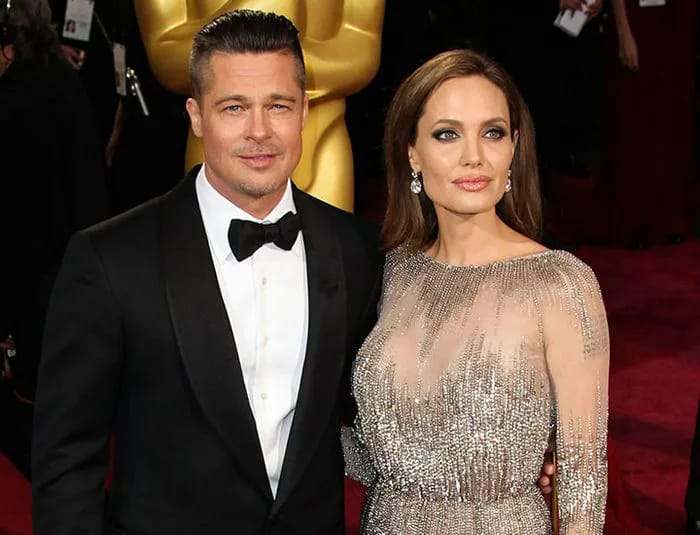 Brad Pitt Angelina Jolie Oscars
