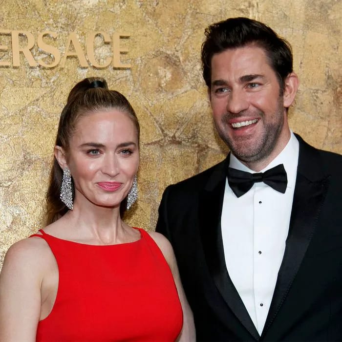 Emily Blunt and John Krasinski at The Albies.