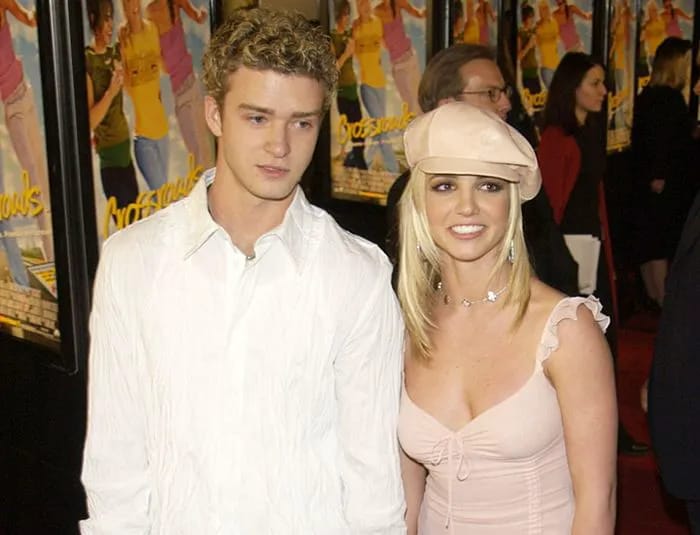 justin timberlake britney spears premiere of crossroads