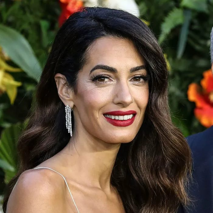 Amal Clooney at the Ticket to Paradise premiere.
