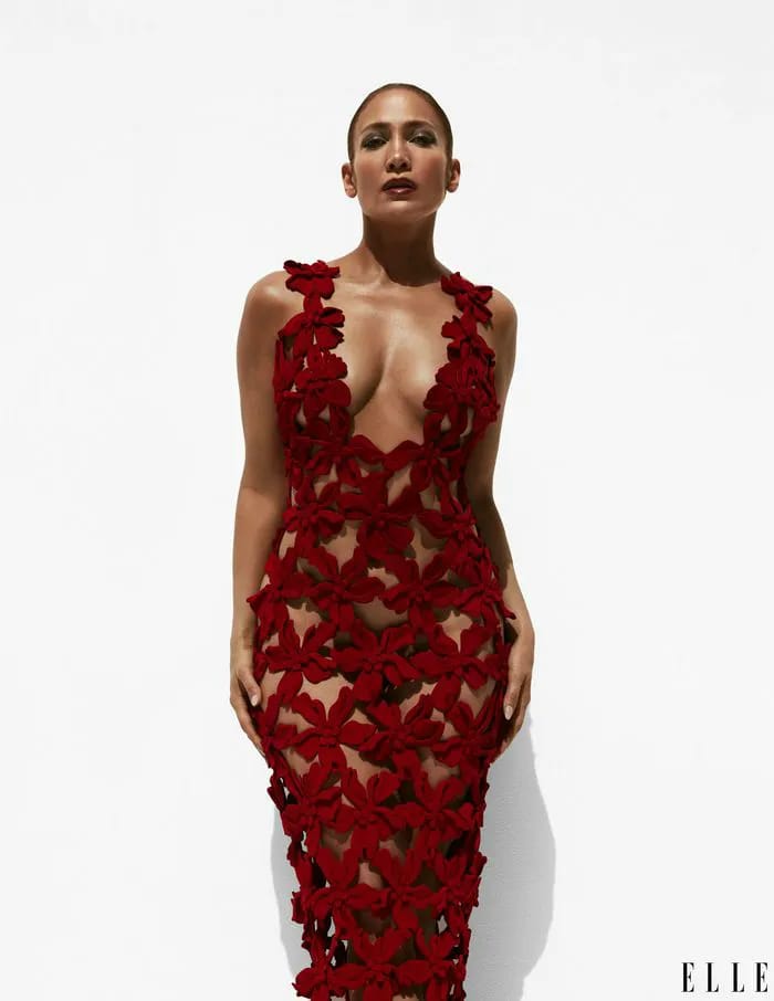 jennifer lopez elle magazine